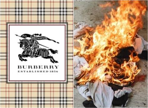 instead of burning burberry|burberry destroys unsealed items.